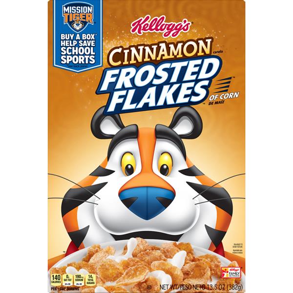 Kellogg's Frosted Flakes Cereal Cinnamon | Hy-Vee Aisles Online Grocery ...