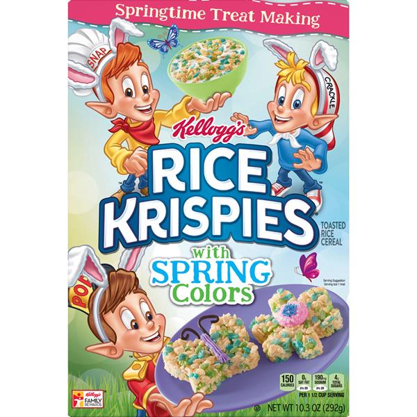 Kellogg's Rice Krispies Cereal with Spring Colors | Hy-Vee Aisles ...