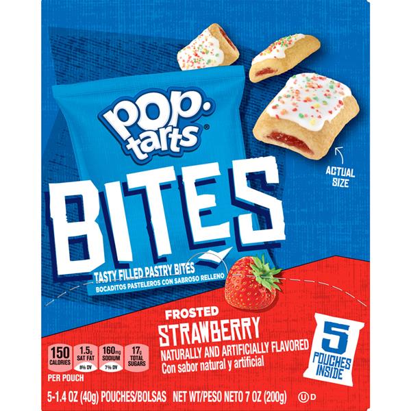blueberry pop tart bites