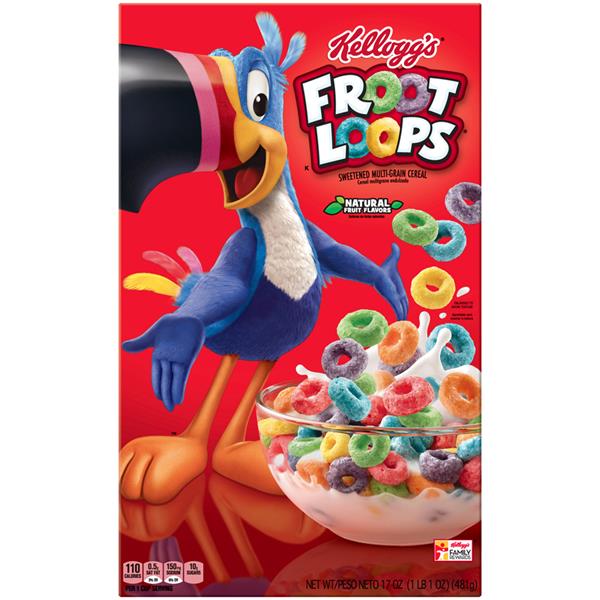 Kellogg's Froot Loops Cereal | Hy-Vee Aisles Online Grocery Shopping