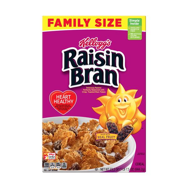 Kellogg's Raisin Bran Cereal Family Size | Hy-Vee Aisles Online Grocery ...