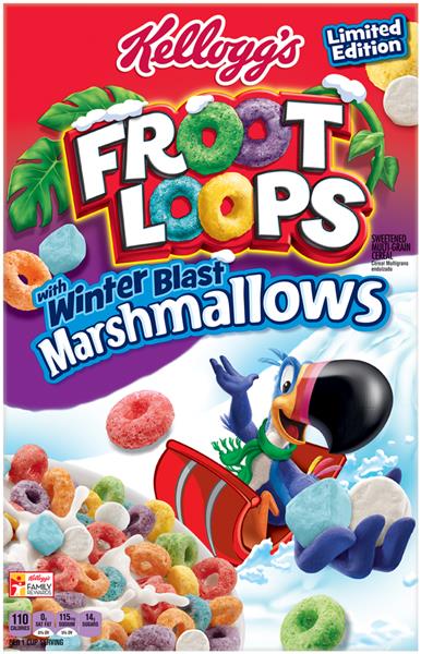 Kellogg's Froot Loops Cereal with Fruity Shaped Marshmallows | Hy-Vee ...