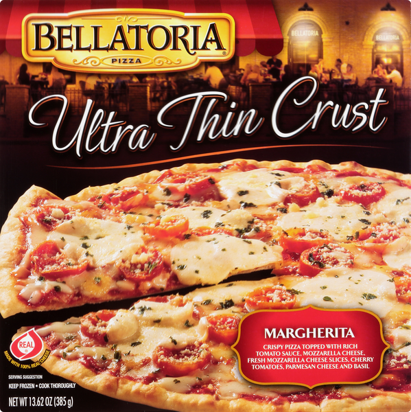 Bellatoria Ultra Thin Crust Margherita Pizza HyVee Aisles Online Grocery Shopping