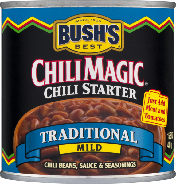 Bush's Classic Homestyle Chili Magic Chili Starter, 15.5 oz - Kroger