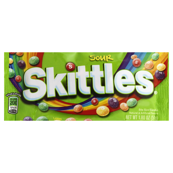 Skittles Candies Bite Size Sour Hy Vee Aisles Online Grocery
