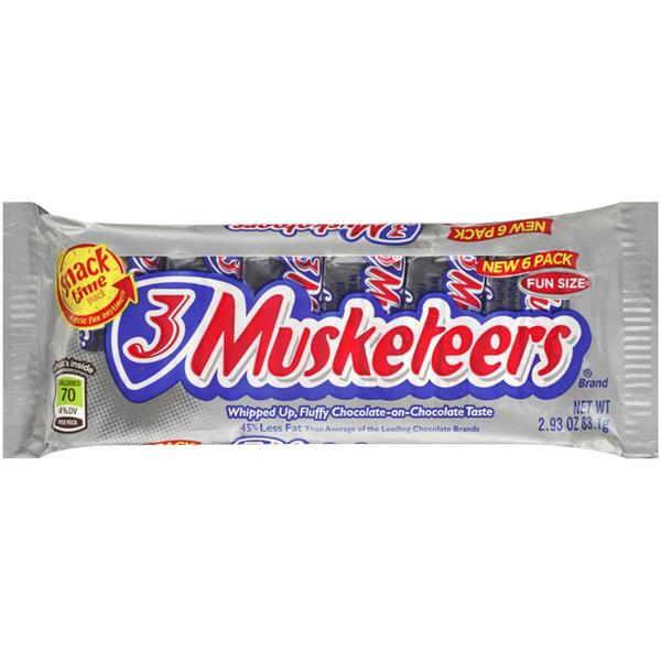 3 musketeers candy shirt