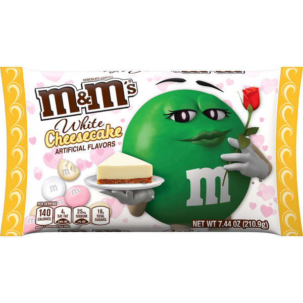 M&M'S White Chocolate Cheesecake Valentine Candy | Hy-Vee Aisles
