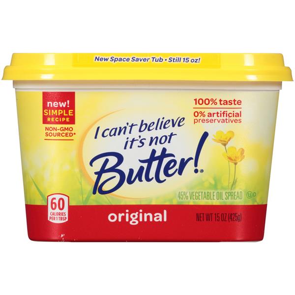 I Can't Believe It's Not Butter! Original Spread | Hy-Vee ...