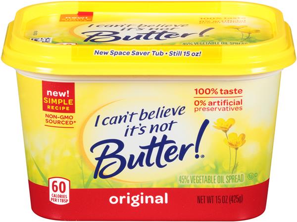 I Can't Believe It's Not Butter! Original Spread | Hy-Vee ...