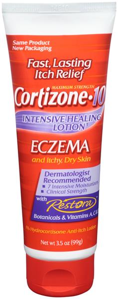 Cortizone-10 Intensive Healing Anti-itch Lotion Eczema 