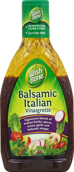 Wish-Bone Olive Oil Vinaigrette Salad Dressing 16 Oz Plastic Bottle