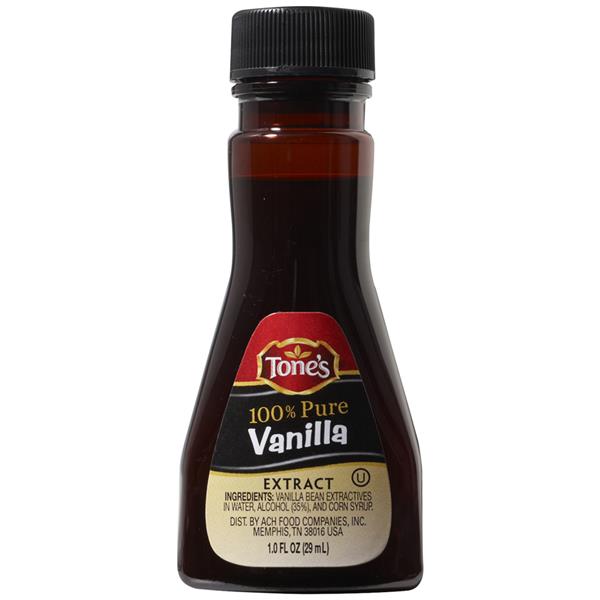 vanilla extract nutrition