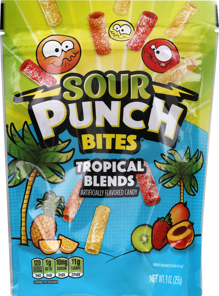 Sour Punch Bites Bites, Tropical Blend | Hy-Vee Aisles Online Grocery ...