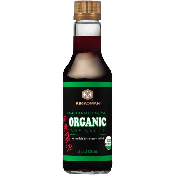 Kikkoman Traditionally Brewed Organic Soy Sauce HyVee Aisles Online Grocery Shopping