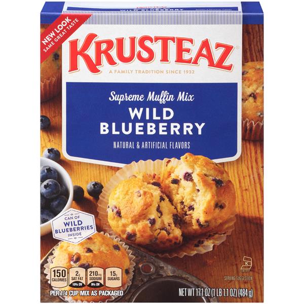 Krusteaz Wild Blueberry Supreme Muffin Mix HyVee Aisles Online