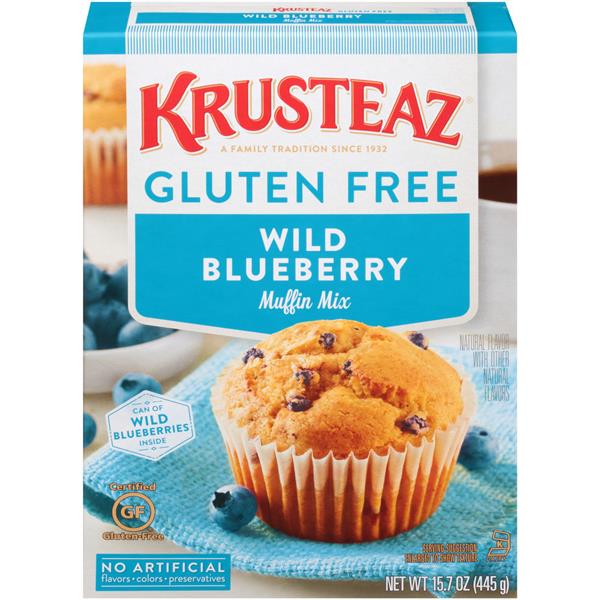 Krusteaz Gluten Free Blueberry Muffin Mix | Hy-Vee Aisles Online ...