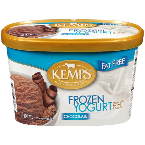 Kemps Fat Free Chocolate Frozen Yogurt | Hy-Vee Aisles Online Grocery ...