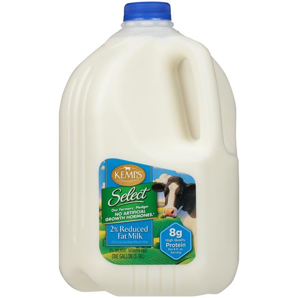 Kemps Select 2% Reduced Fat Milk Gallon | Hy-Vee Aisles Online Grocery ...