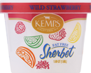 Kemps Fat Free Wild Strawberry Sherbet