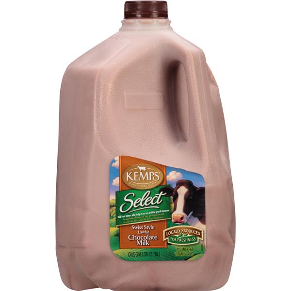 Kemps Select Swiss Style Lowfat Chocolate Milk Gallon | Hy-Vee