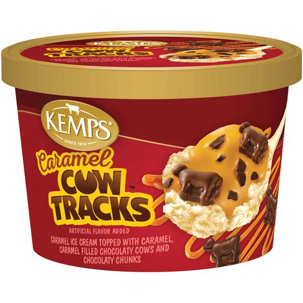 Kemps Singles Cow Tracks Caramel Ice Cream HyVee Aisles Online