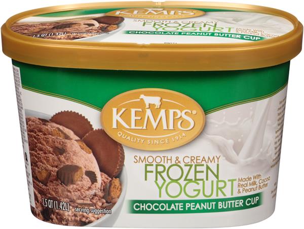 Kemps Chocolate Peanut Butter Cup Frozen Yogurt | Hy-Vee Aisles Online ...