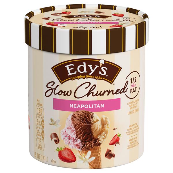 Edys Slow Churned Neapolitan Light Ice Cream Hy Vee Aisles Online