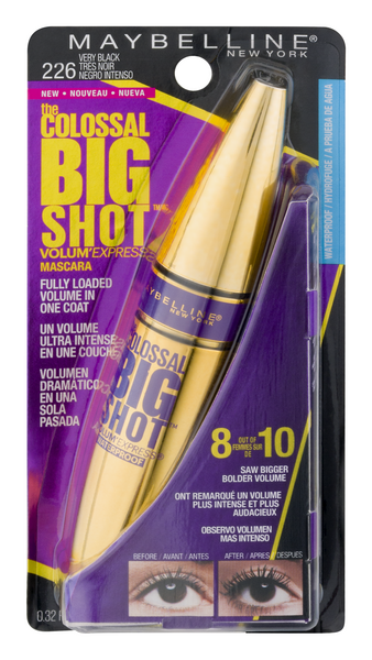 Pebish Kompliment band Maybelline New York Volum' Express The Colossal Big Shot Waterproof Mascara  226 Very Black | Hy-Vee Aisles Online Grocery Shopping