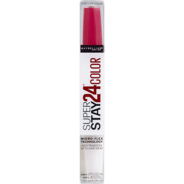 Maybelline New York SuperStay 24 Lip Color, 215 Pink Goes On