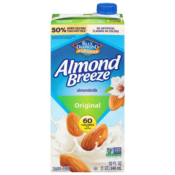 Blue Diamond Almond Breeze Original Almond Milk | Hy-Vee Aisles Online ...