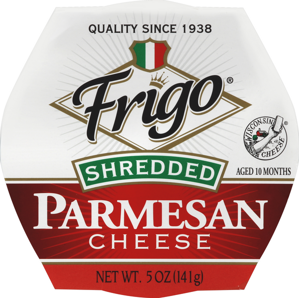Frigo Shredded Parmesan Cheese, 5 oz - DroneUp Delivery