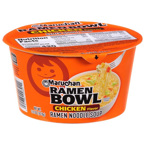 Maruchan Bowl Chicken Flavor Ramen Noodle Soup | Hy-Vee Aisles Online ...