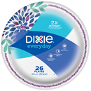 Dixie Everyday 10 1/16" Printed Paper Plates