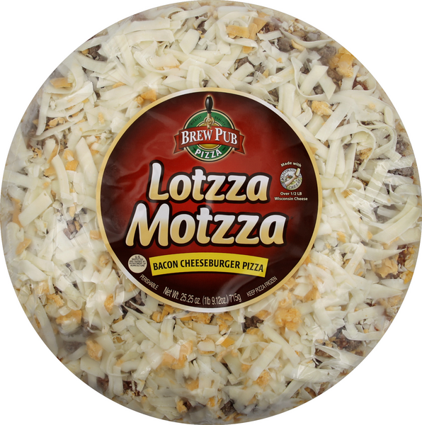 Brew Pub Lotzza Motzza Bacon Cheeseburger Pizza HyVee Aisles Online