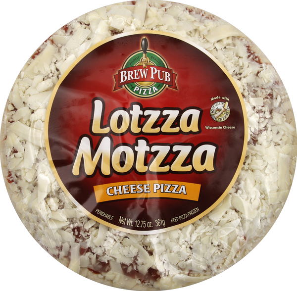 Brew Pub Lotzza Motzza Cheese Pizza HyVee Aisles Online Grocery Shopping