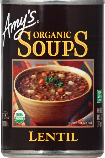 Amy's Organic Lentil Soup, 14.5 oz