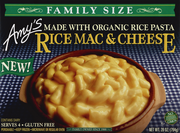 Macaroni & Cheese Family Size Frozen Meal