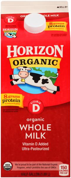 Horizon Organic Vitamin D Whole Milk Hy Vee Aisles Online Grocery Shopping 0475