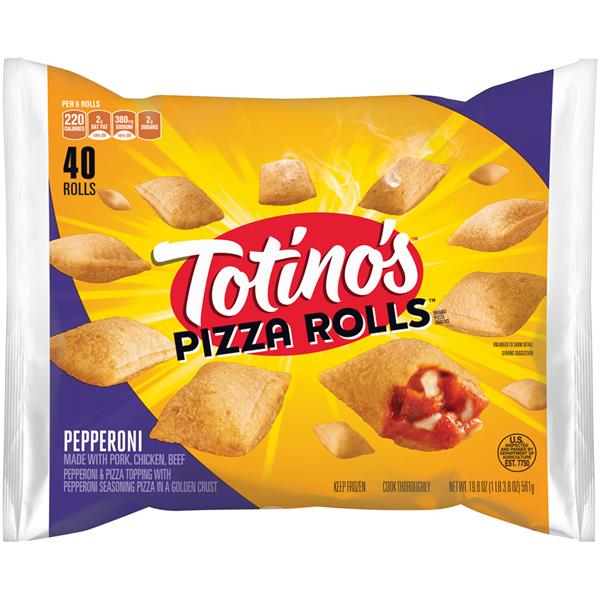 Totino's Pepperoni Pizza Rolls 40Ct | Hy-Vee Aisles Online Grocery Shopping