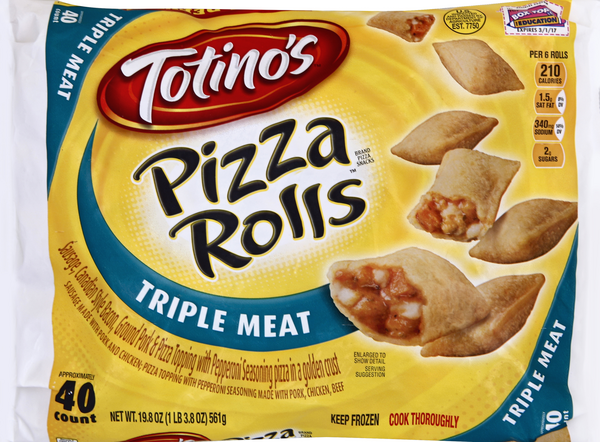 Totino S Triple Meat Pizza Rolls 40ct Hy Vee Aisles Online Grocery Shopping