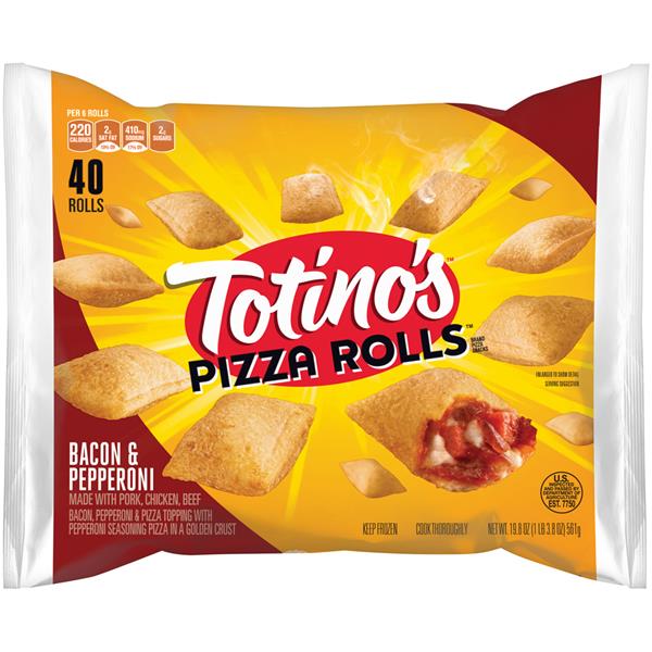 Totino's Bacon & Pepperoni Pizza Rolls HyVee Aisles Online Grocery