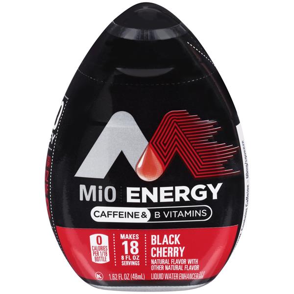 MiO Energy Black Cherry Liquid Water Enhancer | Hy-Vee Aisles Online ...