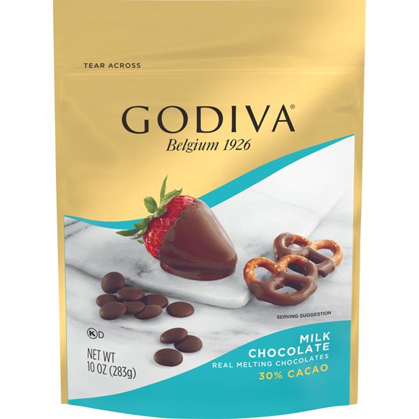 Godiva Milk Chocolate Melting Chocolates 30 Cacao HyVee Aisles
