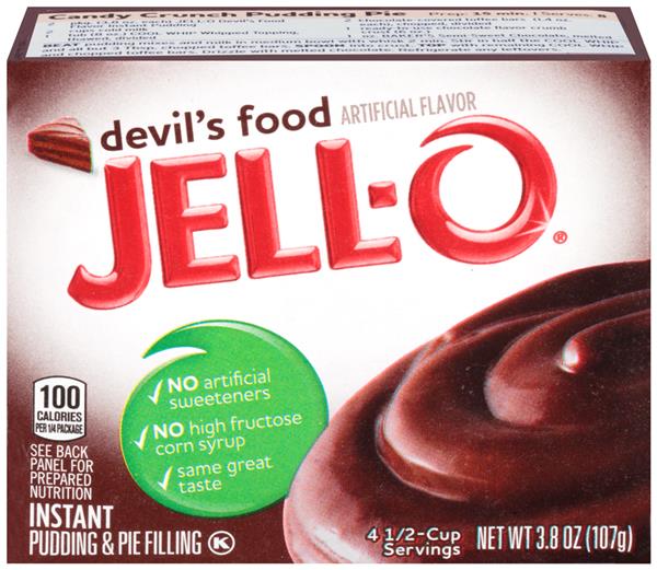 How many ounces are in a large box of Jell-O instant pudding?