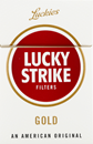 Lucky Strike Cigarettes, Filters, Gold
