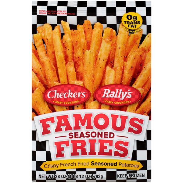 Checkers Rally's Famous Seasoned Fries 28 oz. Bag | Hy-Vee Aisles ...