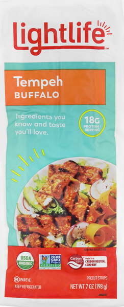 Lightlife Buffalo Tempeh Strips | Hy-Vee Aisles Online Grocery Shopping