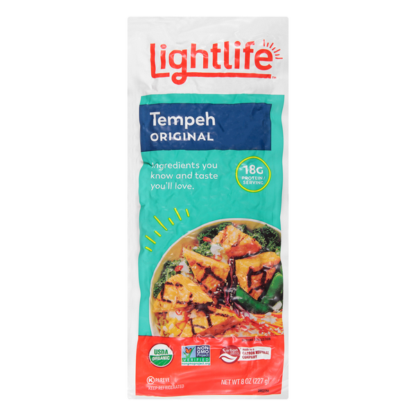 Lightlife Organic Tempeh Original HyVee Aisles Online Grocery Shopping