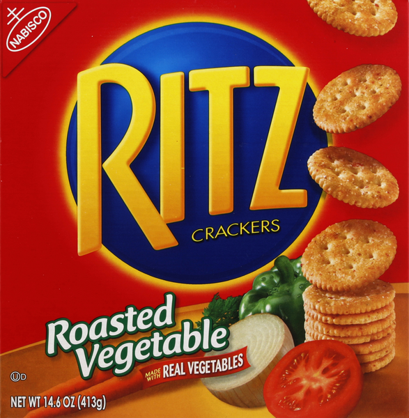 Vegetable Ritz Nabsico Ritz Crackers, Roasted Vegetable | Hy-Vee Aisles Online Grocery ...