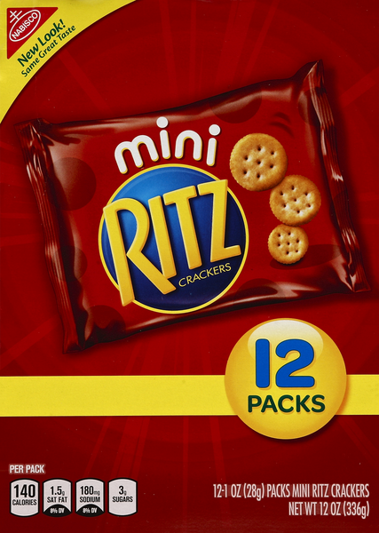 Mini Ritz Chocolate Nabisco Mini Ritz Crackers 12-1oz. Packs | Hy-Vee Aisles Online Grocery ...